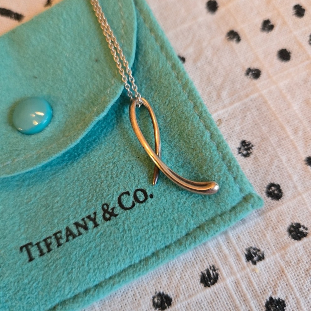 Tiffany & Co. Elsa Peretti Lowercase ‘L’ Pendant Necklace